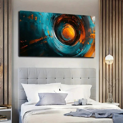 Modern Bohemian Style Solid Wall Art canvas office home room framed 120x60cm - Bella Home Decor