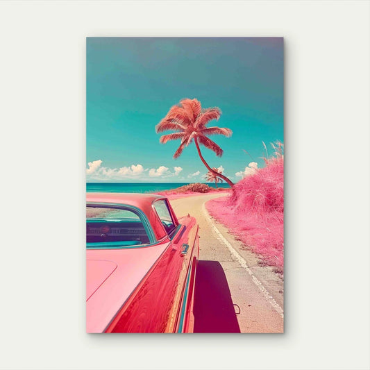 Dreamy Aesthetic Landscape 40x60cm Metal Print Ready to Hang