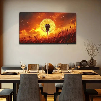 Magnificent Dusk View Style Wall Art Canvas Office Home Room Framed 120x60cm