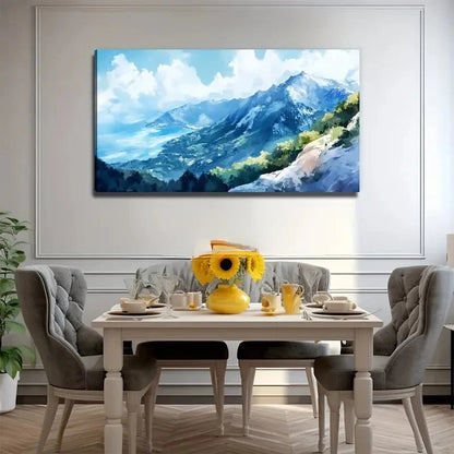 Open Scenery Perfect Wall Art Canvas Office Home Room Framed 120x60cm