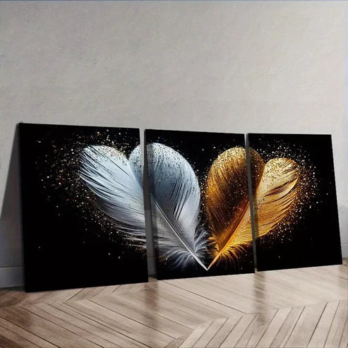 3 PCS Mountain With Colorful Clouds Wall Art Set Canvas Unframed - High Quality Print 100% Australian Made Wall Canvas