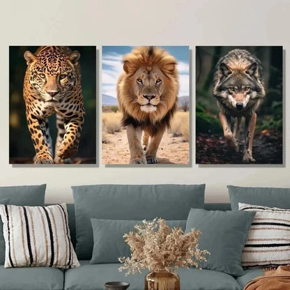 3pcs Wildlife Canvas Wall Art Canvas Wall Art Set Canvas Framed 60x90cm - High Quality Print 100% Australian Made Wall Canvas Ready to Hang