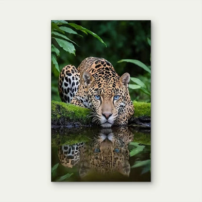 Wildlife for JAGUAR Portrait Metal Print Ready to Hang