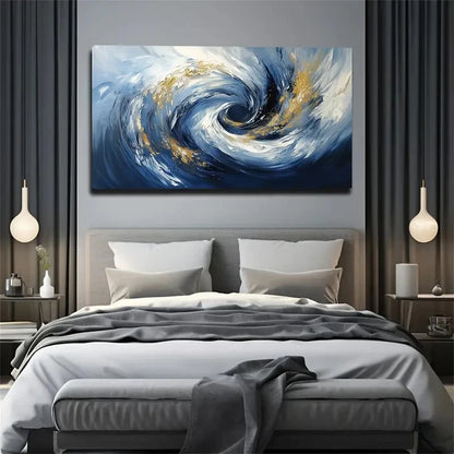Colorful Abstract Water Nature Wall Art Canvas Office Home Room Framed 120x60cm