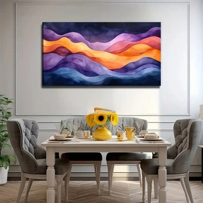Elegant Curves Suitable Perfect Wall Art Canvas Office Home Room Framed 120x60cm