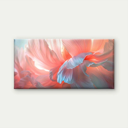 Graceful Flower Petals Wall Art Canvas Office Home Room Framed 120x60cm