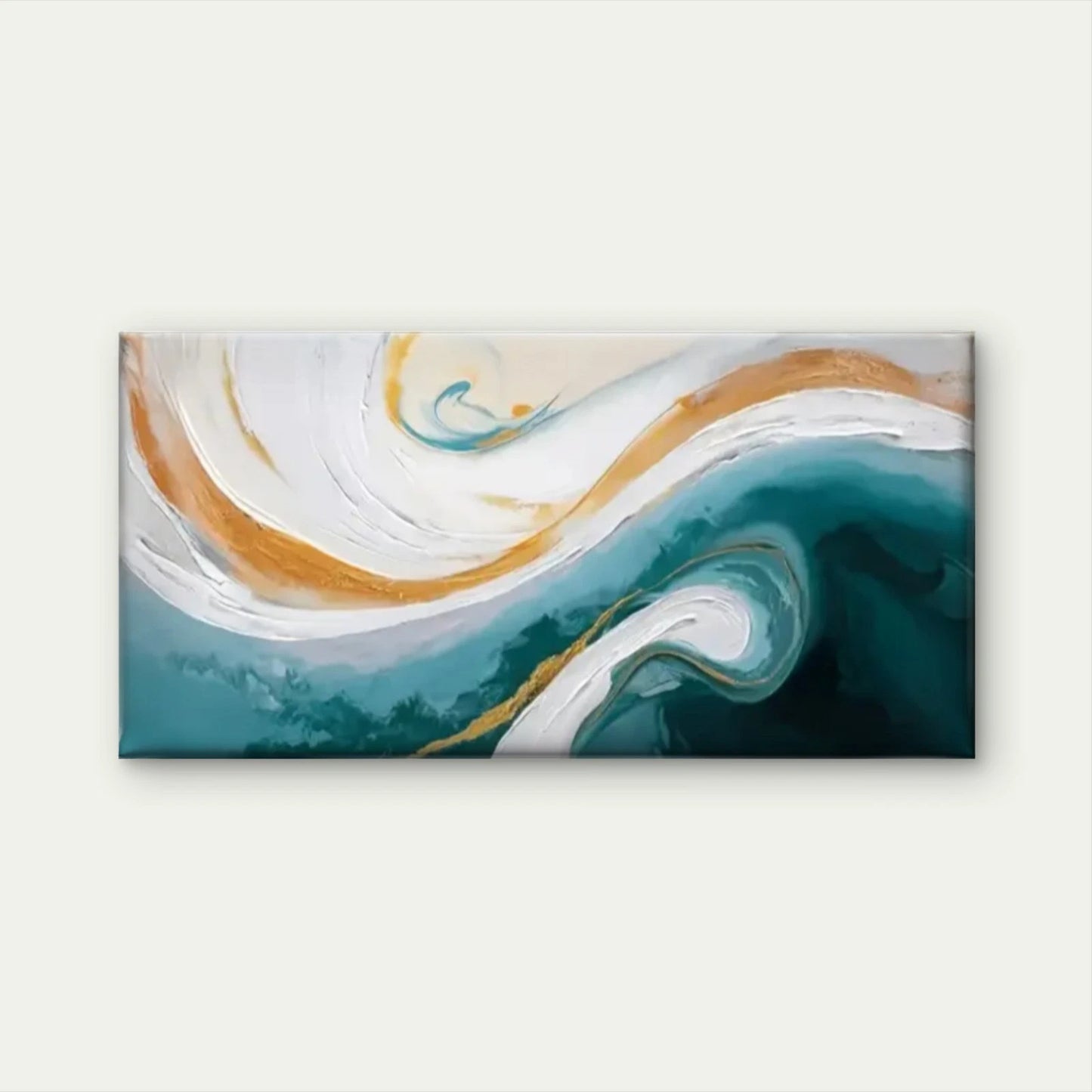 Abstract Painting Abstract Wall Art Canvas Office Home Room Framed 120x60cm