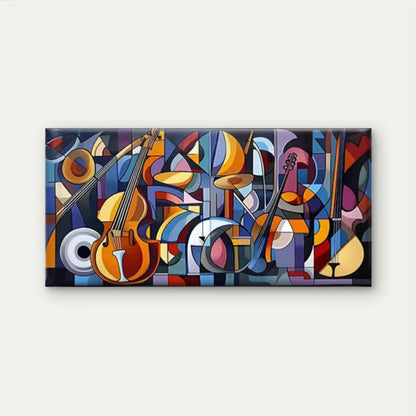 Abstract Geometric Patterns Wall Art Canvas Office Home Room Framed 120x60cm