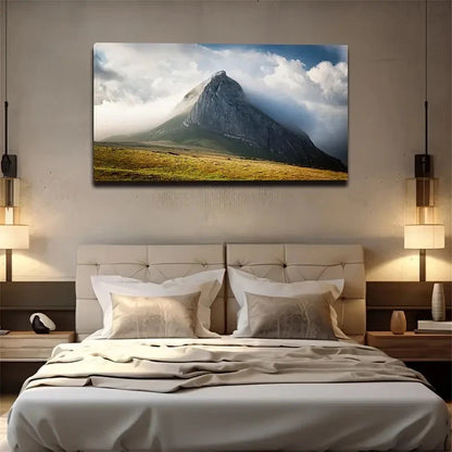 Creative Pieces Misty Wall Art Canvas Office Home Room Framed 120x60cm