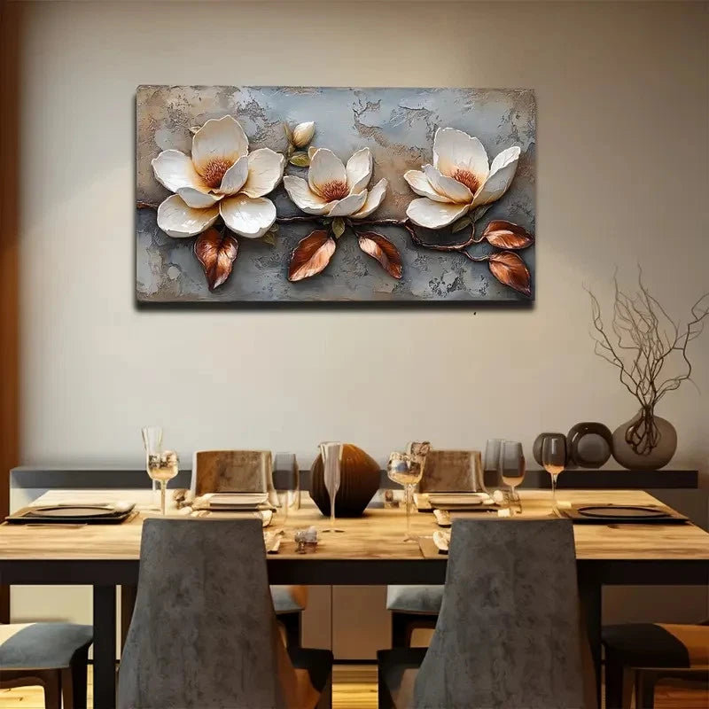 Orchid Realistic Series Wall Art canvas office home room framed 120x60cm
