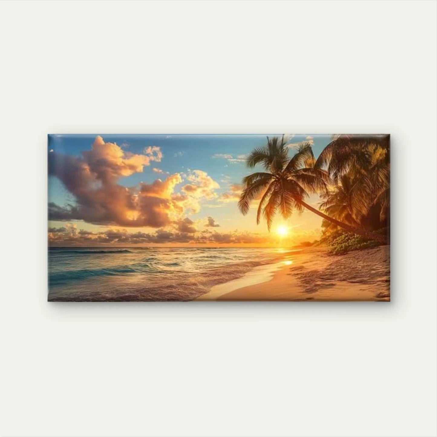 Vibrant Colorful Abstract Wall Art Canvas Office Home Room Framed 120x60cm
