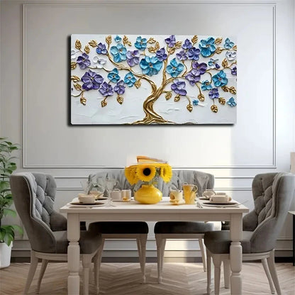 Abstract Realistic Watercolor Wall Art Canvas Office Home Room Framed 120x60cm