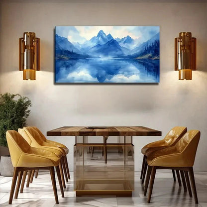 Quiet Lake Decorative Wall Art Canvas Office Home Room Framed 120x60cm