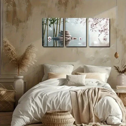 3pcs float and play on the water butterfly Wall Art Set Canvas Unframed - High Quality Print 100% Australian Made Wall Canvas