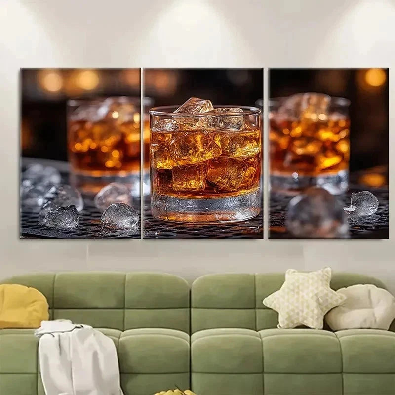3pcs The Rocks Bar Photography ET  Wall Art Set Canvas Framed 50x70cm - High Quality Print 100% Australian Made Wall Canvas Ready to Hang