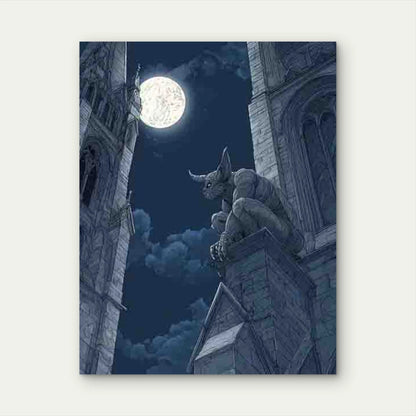 Embodying Creepy Art, Gothic Halloween Themes 60x90cm Metal Print Ready to Hang