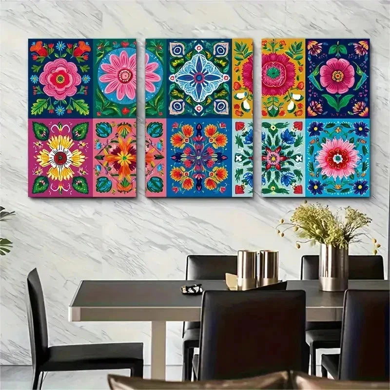 3pcs Buenos Aires Latin American Perfect Wall Art Set Canvas Framed 50x70cm - High Quality Print 100% Australian Made Wall Canvas Ready to Hang - Bella Home Decor