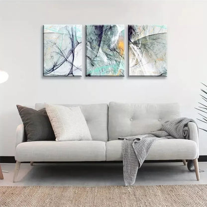 3pcs Abstract Modern Line Canvas Framed 40x60cm - High Quality Print 100% Australian Made Wall Canvas Ready to Hang - Bella Home Decor