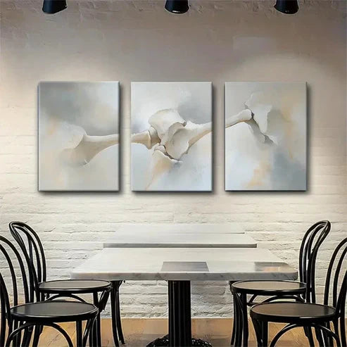 3pcs Abstract Bone Structure Expression Wall Art Set Canvas Unframed - High Quality Print 100% Australian Made Wall Canvas