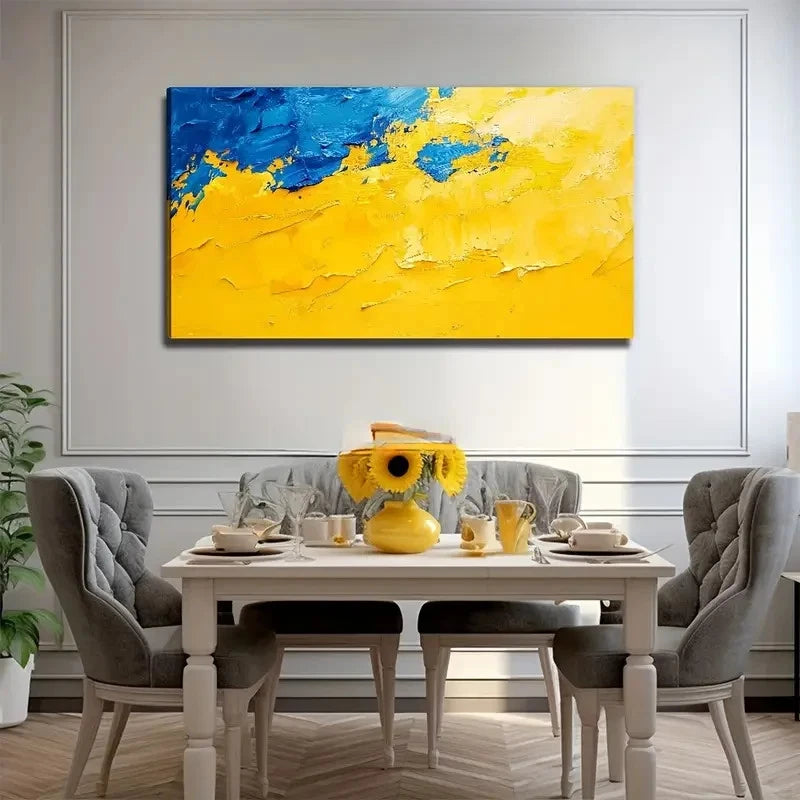 Abstract Color Nature Suitable Wall Art Canvas Office Home Room Framed 120x60cm
