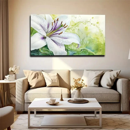 Full Of Vibrant Flowers Vivid Wall Art Canvas Office Home Room Framed 120x60cm