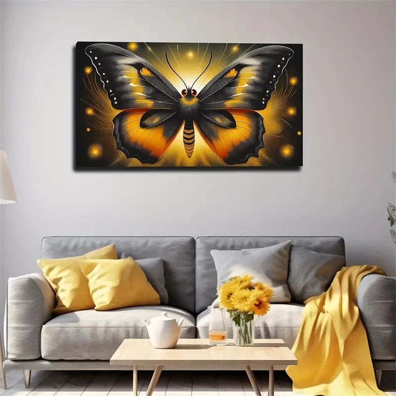 Modern Bohemian Wall Art Canvas Office Home Room Framed 120x60cm