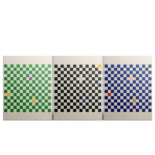 3pcs Modern Minimalist Aesthetics Metal Print Ready to Hang Art
