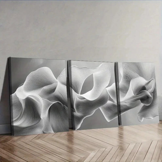 3pcs Abstract Art Deco Classic Wall Art Set Canvas Framed 40x60cm - High Quality Print 100% Australian Made Wall Canvas Ready to Hang