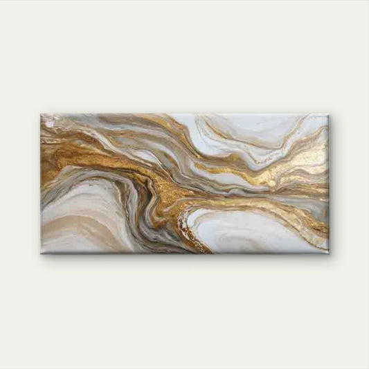 Elegance Golden Blend Paintings Wall Art Canvas Office Home Room Framed 120x60cm