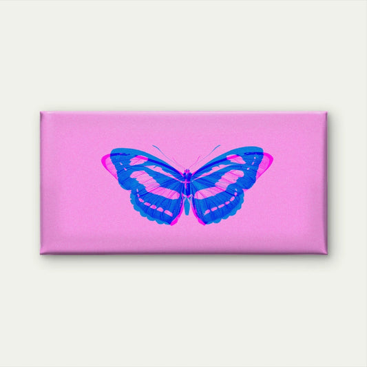 Butterfly Double Color Abstract Wall Art Canvas Office Home Room Framed 120x60cm