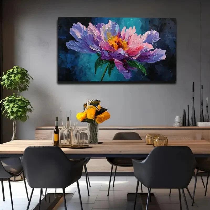 Creative Plant Decoration Wall Art Canvas Office Home Room Framed 120x60cm