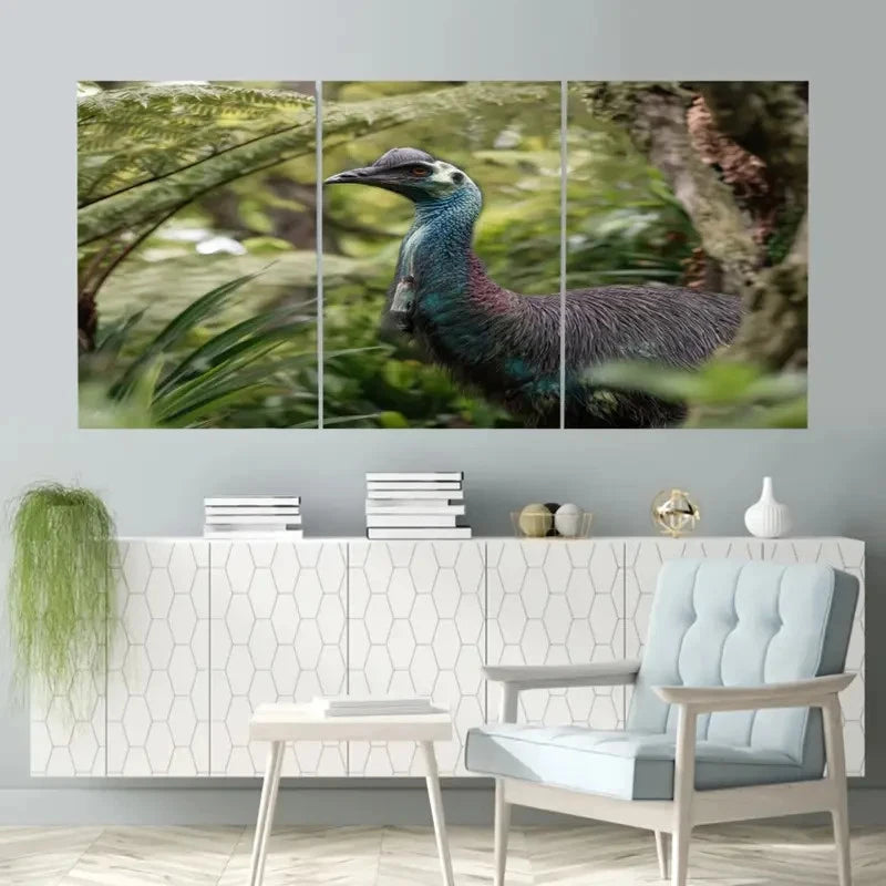 3pcs Auckland Zoo Australia Wall Art Set Canvas Framed 50x70cm - High Quality Print 100% Australian Made Wall Canvas Ready to Hang - Bella Home Decor