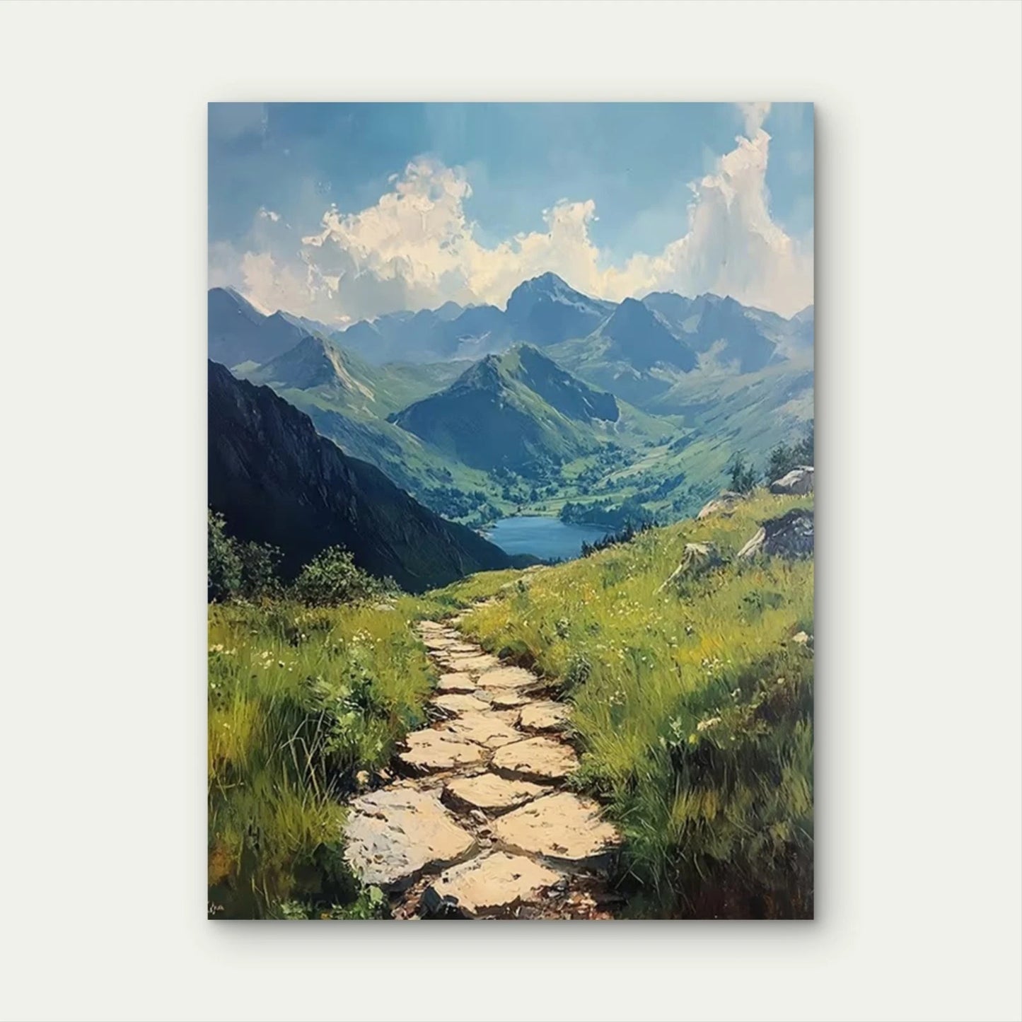 Helvellyn Travel Metal Print Ready to Hang