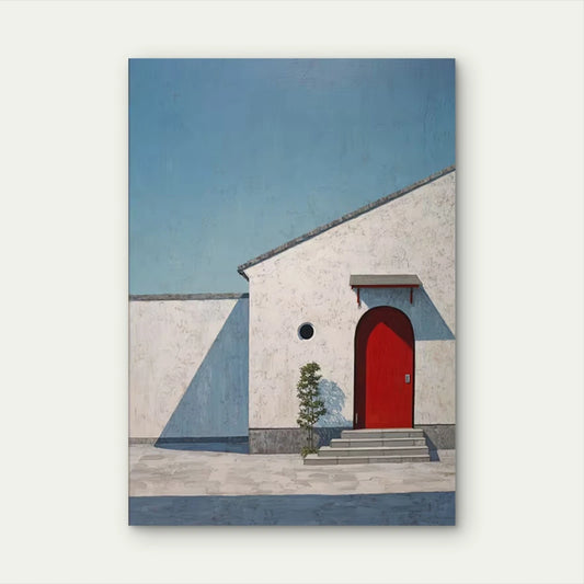 Taguchi Tomoki Japanese Architecture 60x90cm Metal Print Ready to Hang