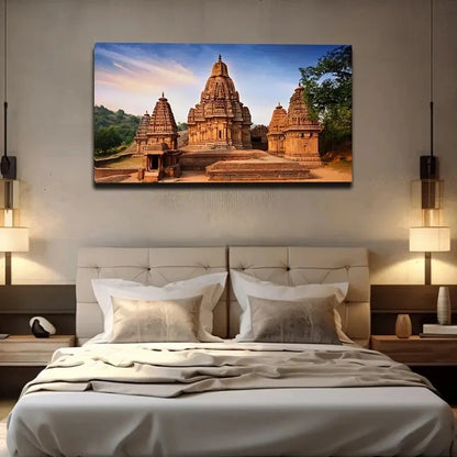 Asian Civilization Wall Art Canvas Office Home Room Framed 120x60cm