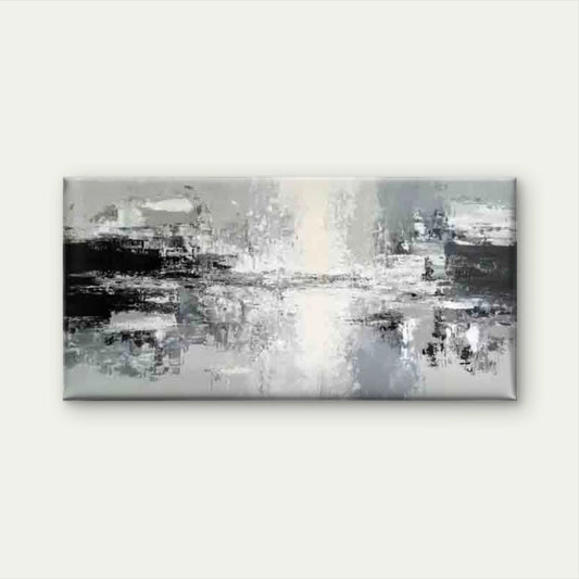 Featuring Abstract Expressionis Wall Art Canvas Office Home Room Framed 120x60cm