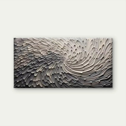 Feathered Motion Wall Art Canvas Office Home Room Framed 120x60cm - Bella Home Decor
