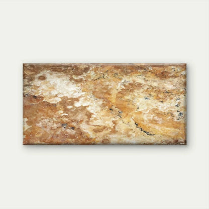 Abstract Brown Marble Texture Wall Art Canvas Office Home Room Framed 120x60cm
