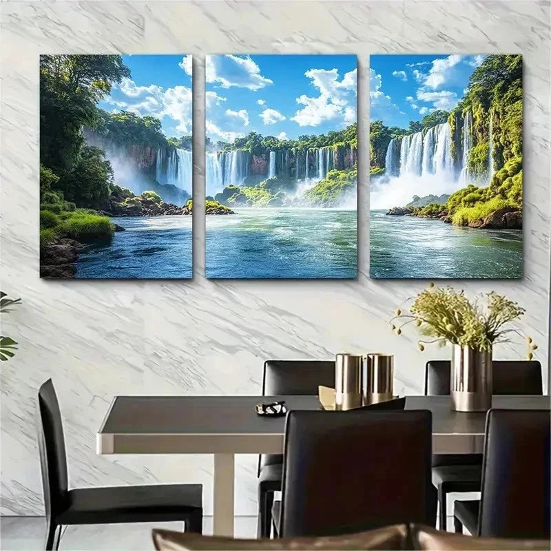 3pcs Colorful Buenos Aires Argentina Perfect Wall Art Set Canvas Framed 50x70cm - High Quality Print 100% Australian Made Wall Canvas Ready to Hang - Bella Home Decor