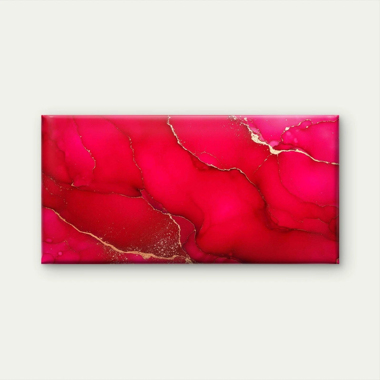 Abstract Art With Gold Veins Wall Art Canvas Office Home Room Framed 120x60cm - Bella Home Decor