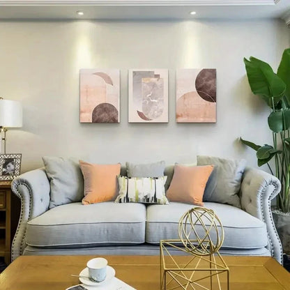 3pcs Bohemian Style, Wall Decoration Metal Print Ready to Hang Art - Bella Home Decor