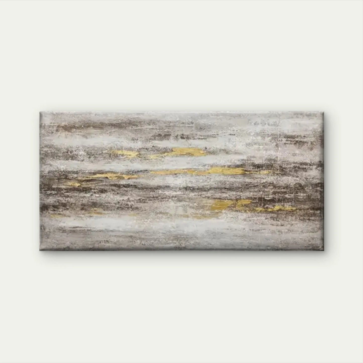 Carpet Grey Yellow Design Wall Art Canvas Office Home Room Framed 120x60cm