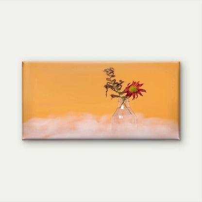 Pollution Concept With Plant Wall Art Canvas Office Home Room Framed 120x60cm
