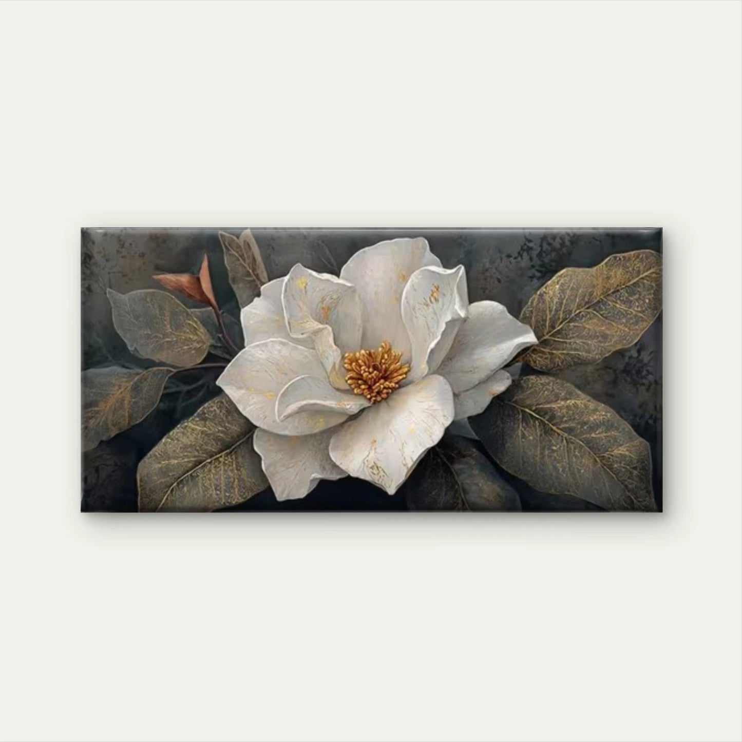 Enchanting Peony Flower Wall Art Canvas Office Home Room Framed 120x60cm - Bella Home Decor