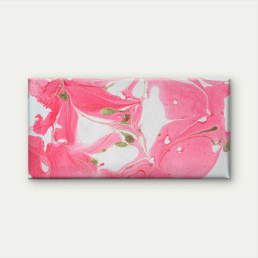 Pink Abstract Watercolor Wall Art Canvas Office Home Room Framed 120x60cm