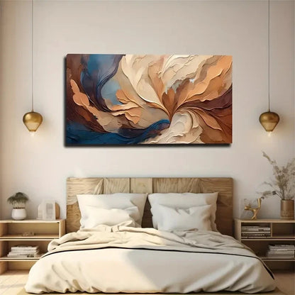 Restrained Unforgettable Space Wall Art Canvas Office Home Room Framed 120x60cm