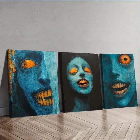 3pcs Forest demon (7) Wall Art Set Canvas Unframed - High Quality Print 100% Australian Made Wall Canvas - Bella Home Decor