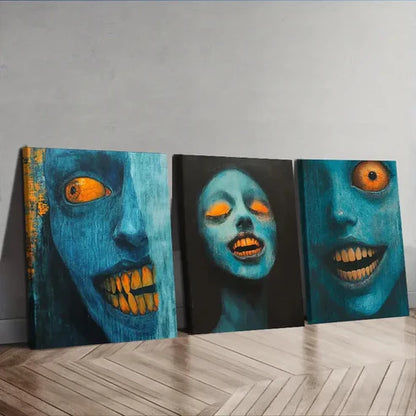 3pcs Forest demon (7) Wall Art Set Canvas Unframed - High Quality Print 100% Australian Made Wall Canvas - Bella Home Decor