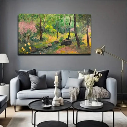 Vibrant Spring Colors Décor Wall Art Canvas Office Home Room Framed 120x60cm