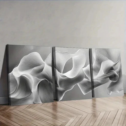 3pcs Abstract Art Deco Classic Wall Art Set Canvas Unframed - High Quality Print 100% Australian Made Wall Canvas
